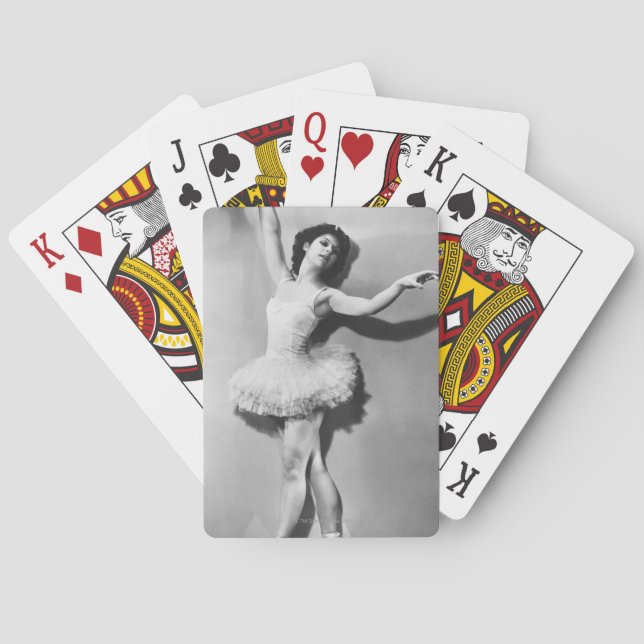 Ballerina 2 poker cards (Back)