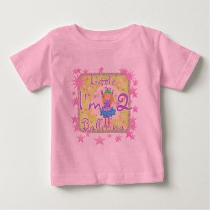 Ballerina 2nd Birthday Tshirts and Gifts