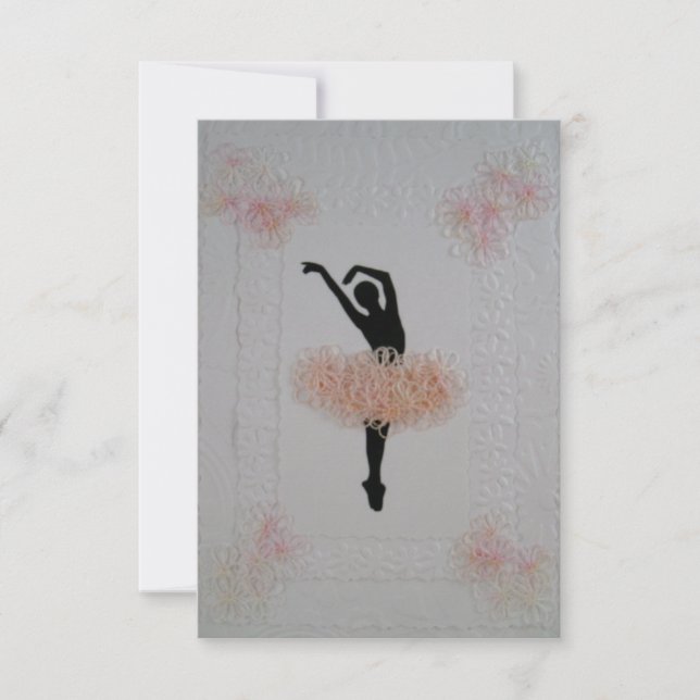 Ballerina All Occasion Card (Front)