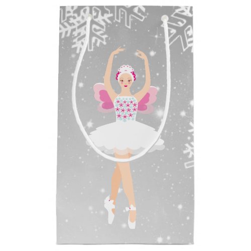 Ballerina and Nutcracker Christmas Gift Bag