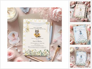 Ballerina Animals in Tutus Baby Shower