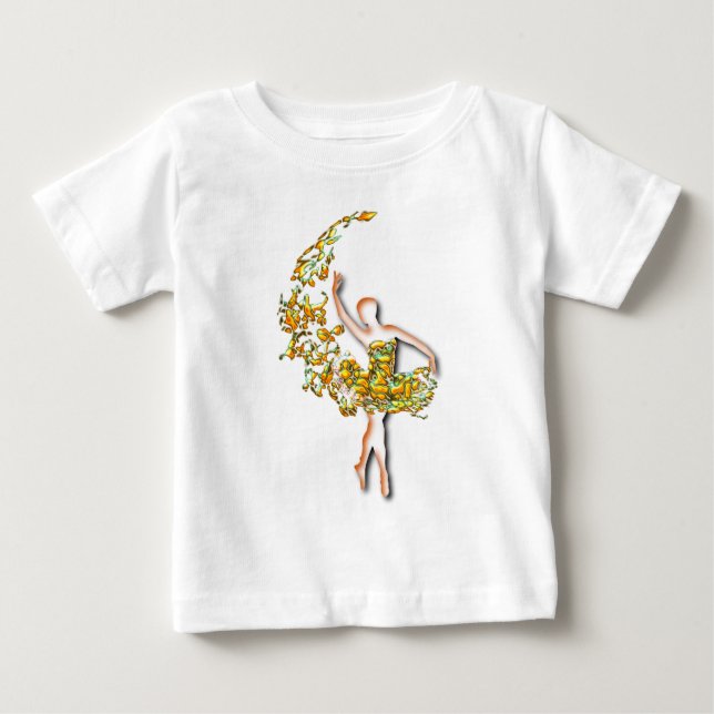 Ballerina Baby T-Shirt (Front)