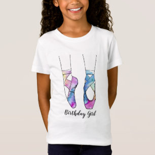 Ballerina Ballet Birthday Party T-Shirt