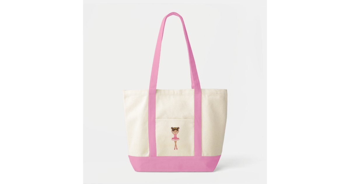 Personalized Dance Recital Bag Ballet Tote Bag Ballerina 