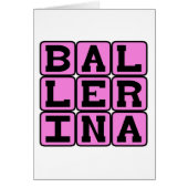 Ballerina, Ballet Dancer (Front)