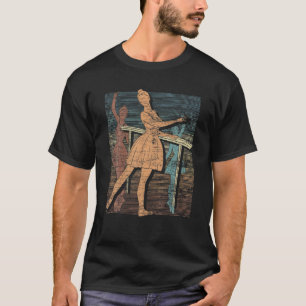 Ballerina Ballet Dancer Ballet Dancing Retro Balle T-Shirt
