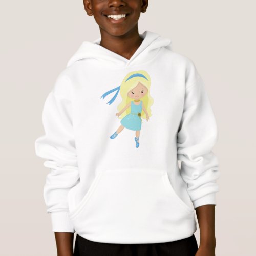 Ballerina Ballet Dancer Ballet Girl Blond Hair Hoodie