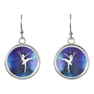 Ballerina/ballet dancer earrings