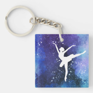 Ballerina/ballet dancer keychain