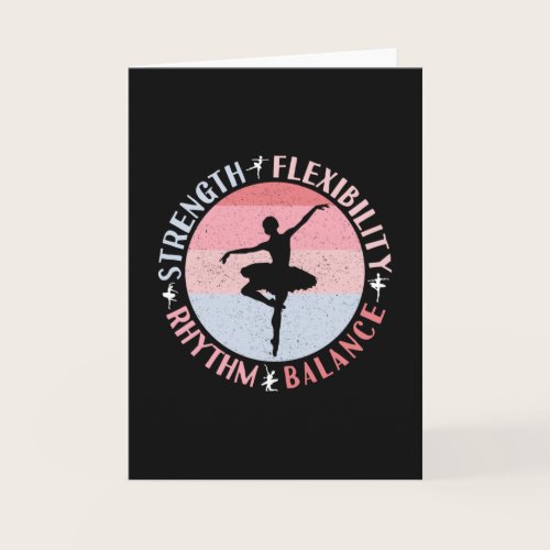 Ballerina Ballet Dancer - Mindset Values Card