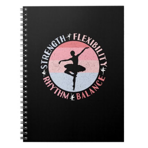 Ballerina Ballet Dancer _ Mindset Values Notebook