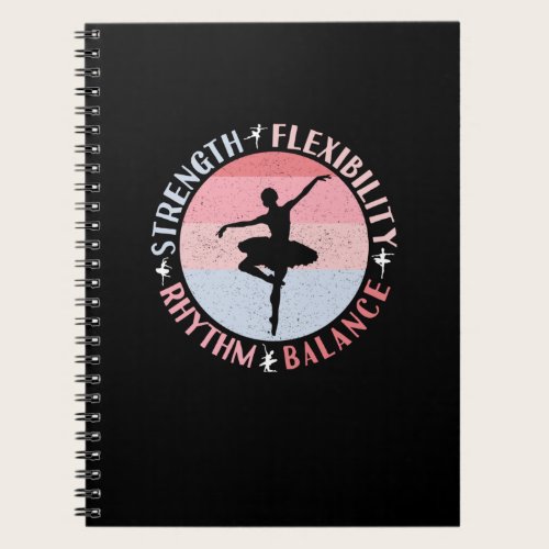 Ballerina Ballet Dancer - Mindset Values Notebook
