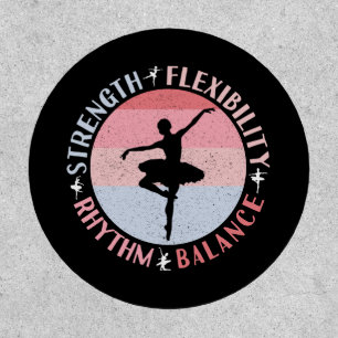 Ballerina Ballet Dancer - Mindset Values Patch