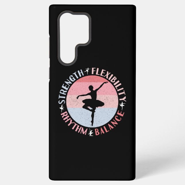 Ballerina Ballet Dancer - Mindset Values Samsung Galaxy Case (Back)