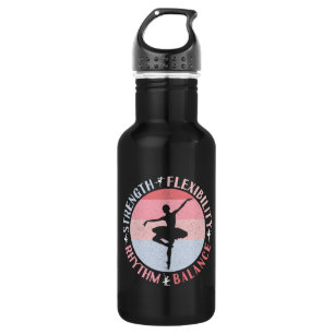 Ballerina Ballet Dancer - Mindset Values Stainless Steel Water Bottle