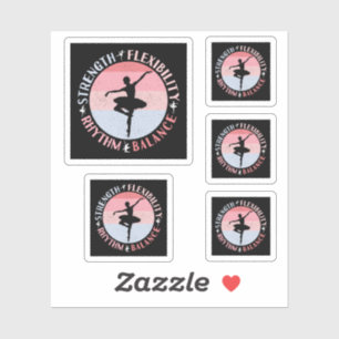 Ballerina Ballet Dancer - Mindset Values Sticker
