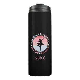 Ballerina Ballet Dancer - Mindset Values Thermal Tumbler