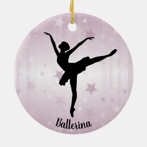 Ballerina Ballet Dancer Ornament