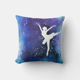 Ballerina/ballet dancer throw pillow