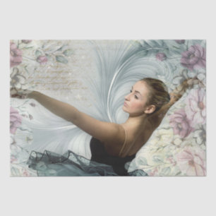Ballerina Ballet Dancer Tissue Paper