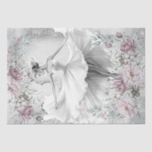 Ballerina Ballet Dancer Tissue Paper