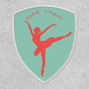 Ballerina Ballet Dancing Patch