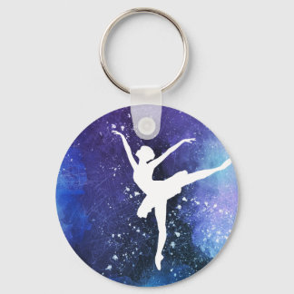 Ballerina/ Balletttänzerin Keychain