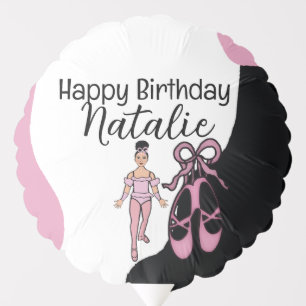 Ballerina Birthday Balloon #2