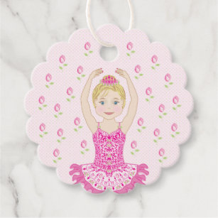 Pink Tutu Thank You Favor Tags - Ballerina Ballet Party Favors – CraftyKizzy