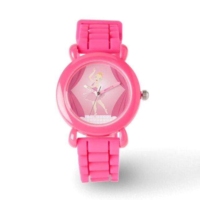 Ballerina birthday party watch (Front)