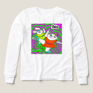 Ballerina Bunnies Bright & Playful Dance Class Tri-Blend Shirts