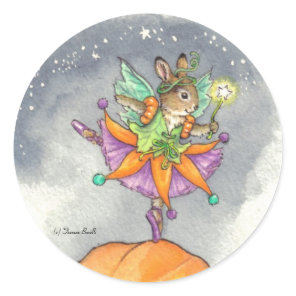 Ballerina Bunny Stickers Halloween