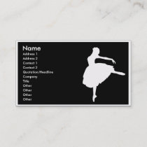 ballerina Business card -