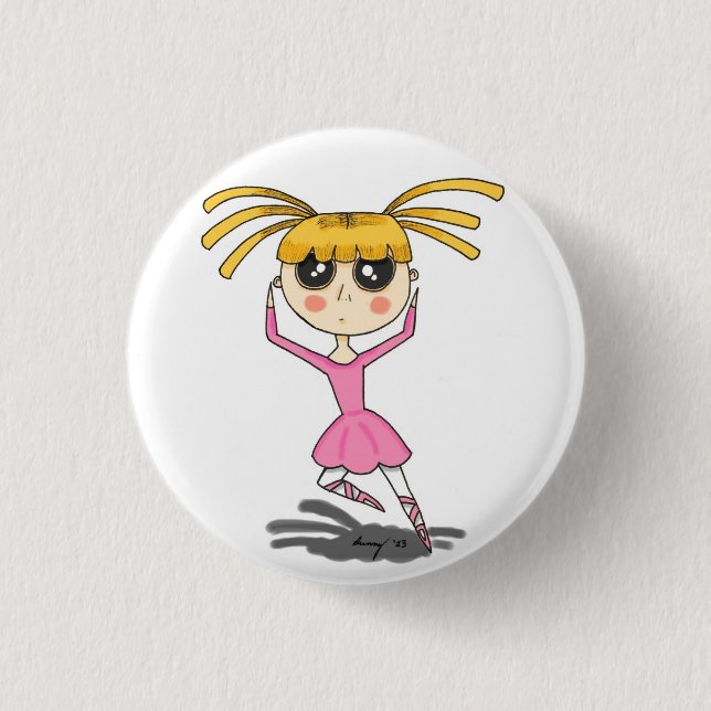 Ballerina Button (Front)