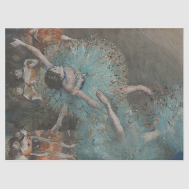 Ballerina by Degas Decoupage Tissue Paper (Front)