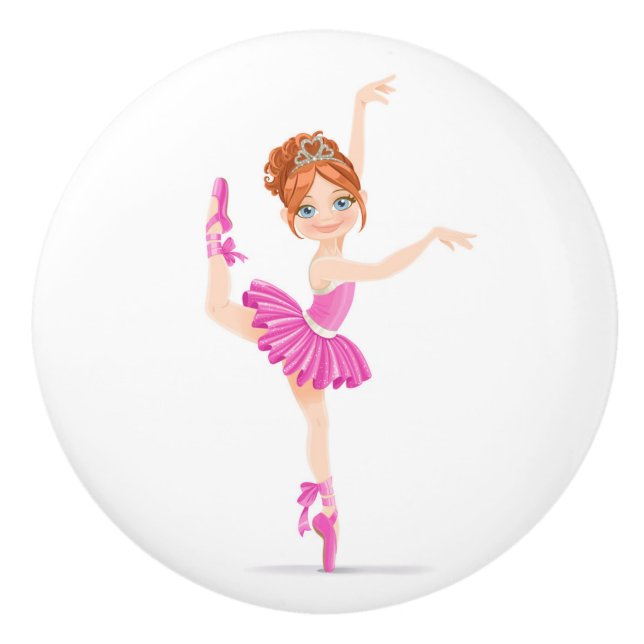 Ballerina Cabinet Knob (Front)
