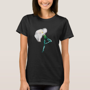Ballerina Calla Lily Ballet Dancer T-Shirt