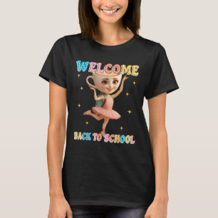 Ballerina Cappuccina Italian Brainrot Welcome Back T-Shirt