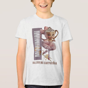 Ballerina Cappuccino Italian Brainrot Meme Humor G Tri-Blend Shirt