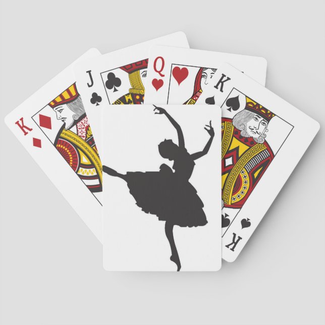 Ballerina Card Deck (Back)