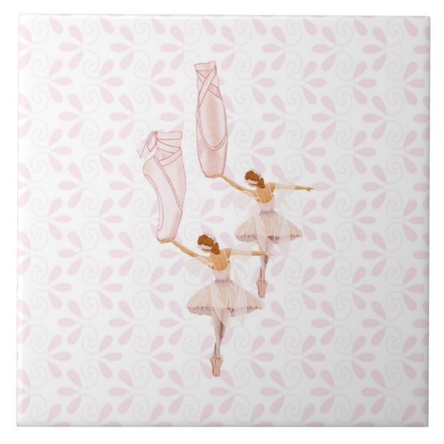 Ballerina Ceramic Tile (Front)