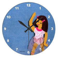 Ballerina Wall Clock