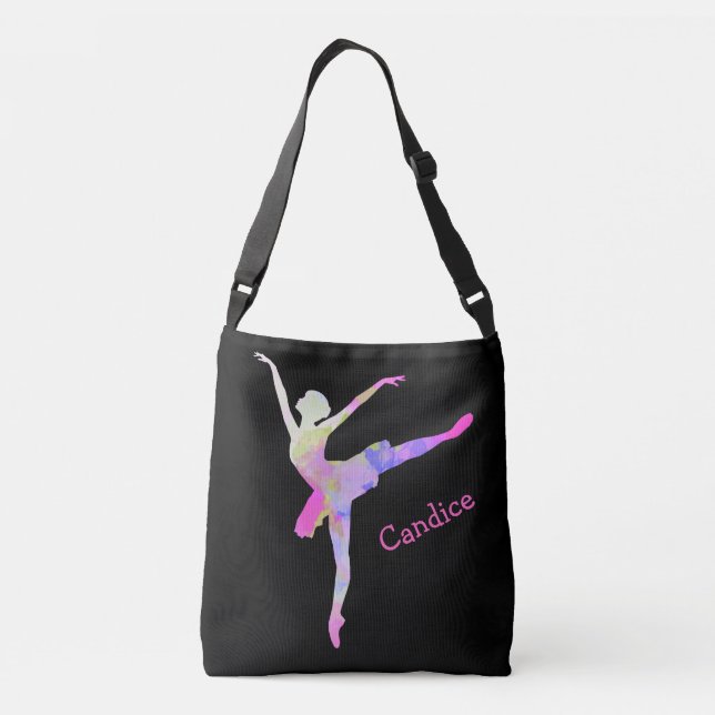 Ballerina Custom All Over Print Tote (Back)
