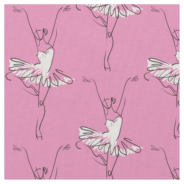 Ballerina custom color fabric (Close Up)