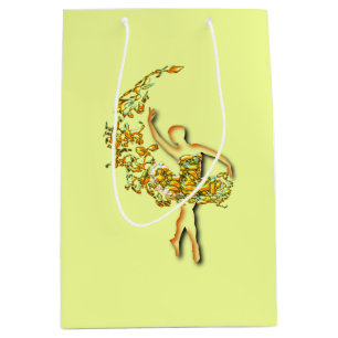 Ballerina Custom Colors Gift Bag