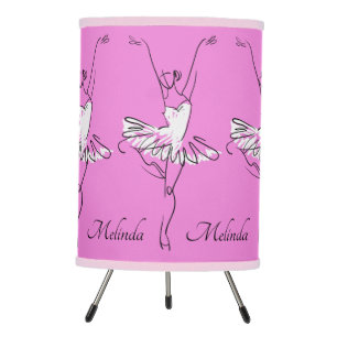 Ballerina custom name & color lamps