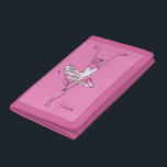 Ballerina custom name & color wallets<br><div class="desc">You can customize the background color to any color you wish. See my store for more dance items.</div>