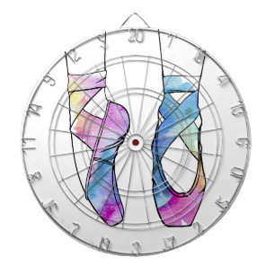 Ballerina Cute Ballet Dartboard With Darts
