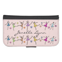 Ballerina Dance Custom Name