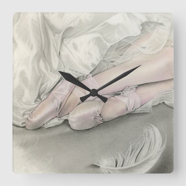 Ballerina Dance of the Swan clock (Front)